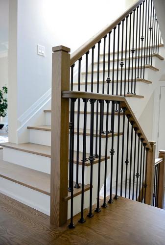 Closed Risers Stairs Gallery – CUSTOM STAIRS & RAILING LTD.