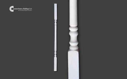 Wooden Spindles & Posts – CUSTOM STAIRS & RAILING LTD.